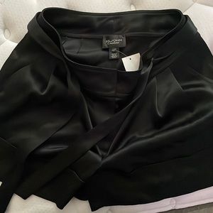St. John Couture Satin Shorts